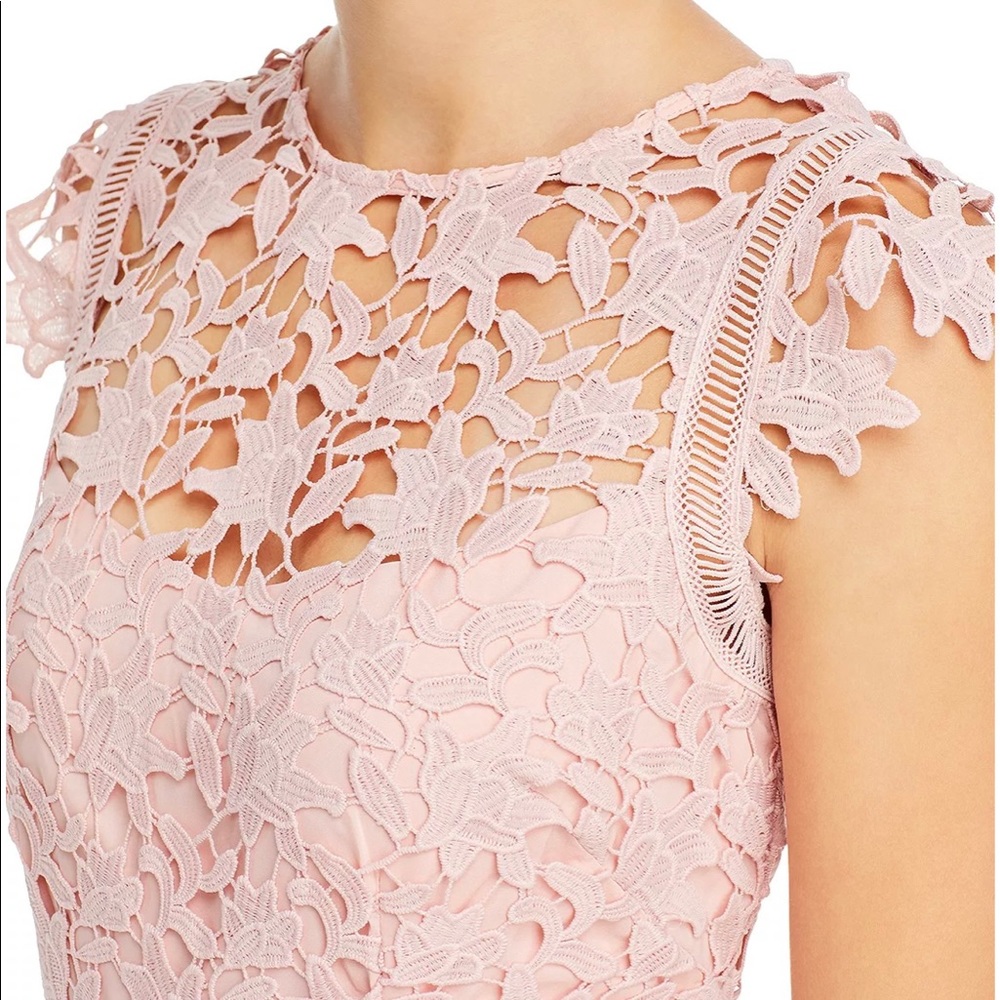 Eliza J Asymmetric Lace Dress Sz 10